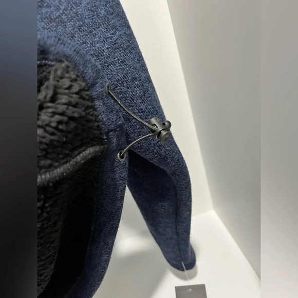 New Balance Navy and Black Full Zip Sweater Fleece Men’s Medium New with Tags - Picture 7 of 16